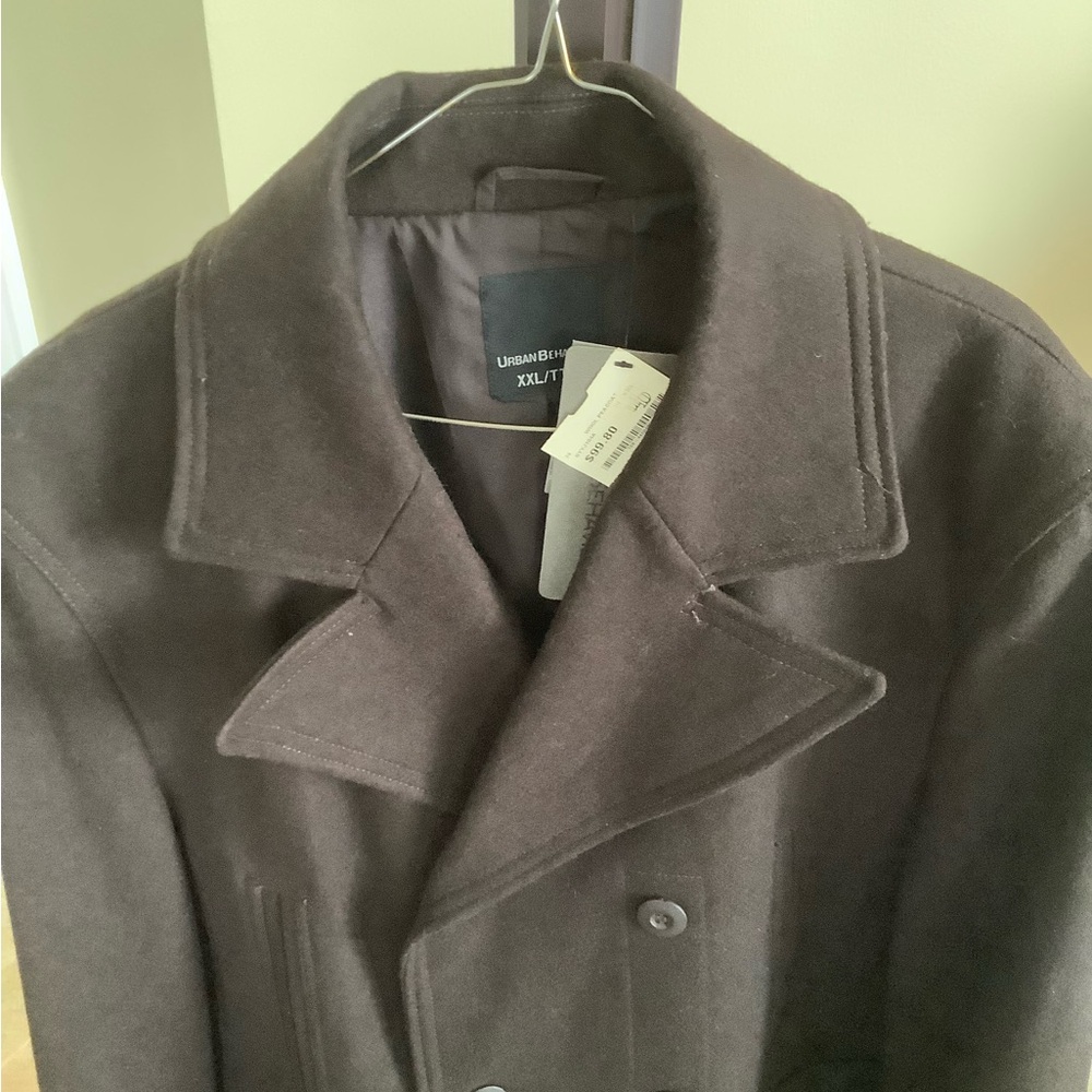 Urban Behavior men’s peacoat - Picture 3 of 5